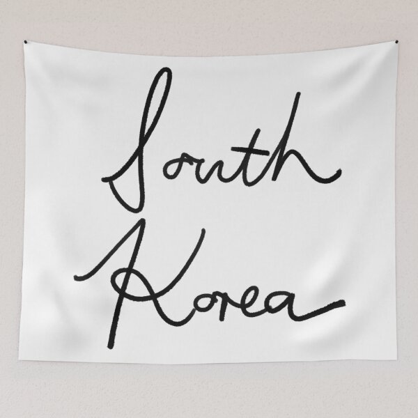 Item preview, South Korea (Black text) designed and sold by jaycejvr.
