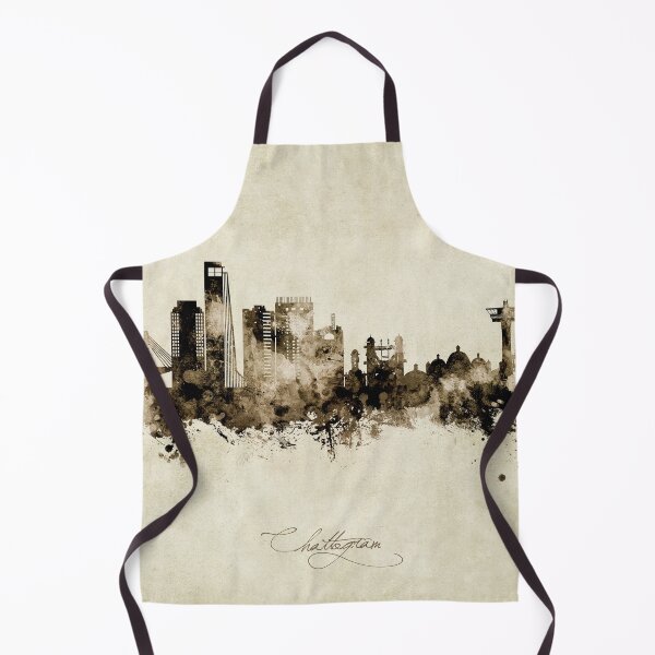 Item preview, Chattogram Bangladesh Skyline designed and sold by ArtPrints.