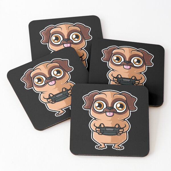 Item preview, Video Games Nerd Pug Dog Gaming - Gamer product designed and sold by theodoros20.