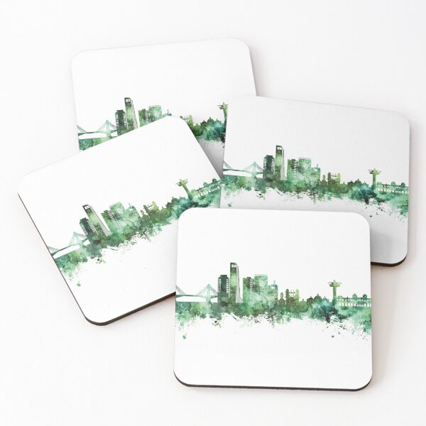 Item preview, Chattogram Bangladesh Skyline designed and sold by ArtPrints.