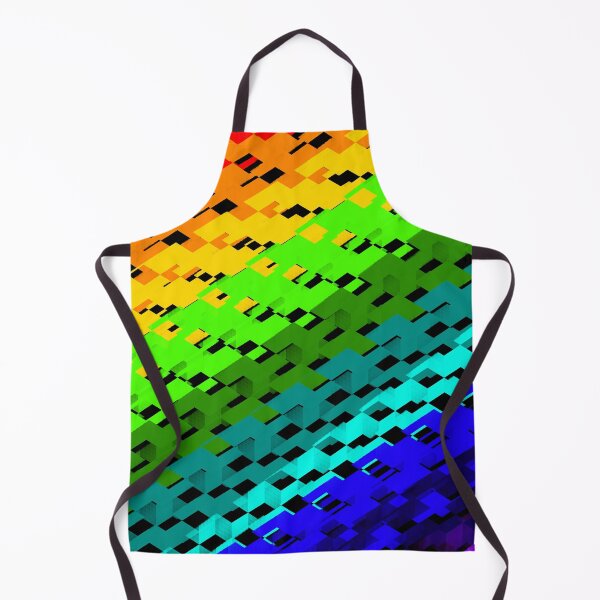 Item preview, Rainbow Checkered Flag designed and sold by TinaJostDesigns.