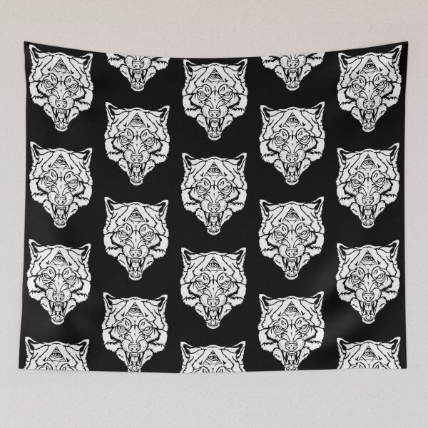 Item preview, three eyed woolf designed and sold by Niti-Niti.