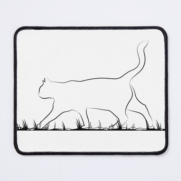 Item preview, A cat walking on the grass designed and sold by StoreRT.