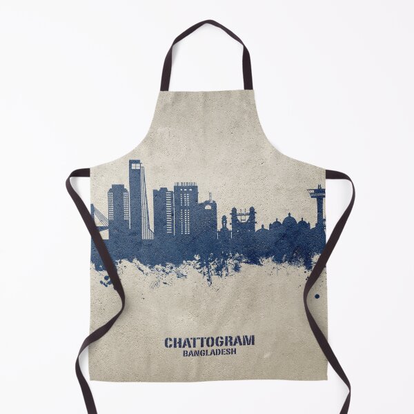 Item preview, Chattogram Bangladesh Skyline designed and sold by ArtPrints.