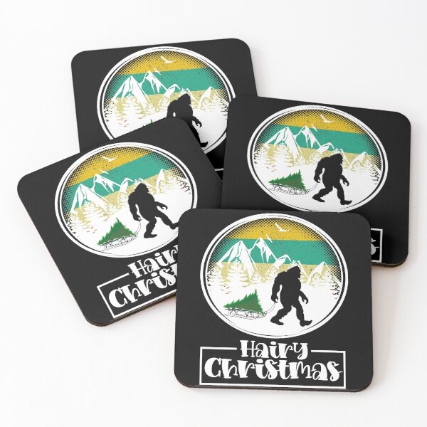 Item preview, Funny Bigfoot Christmas Hairy Christmas Sasquatch Xmas designed and sold by CharJens.