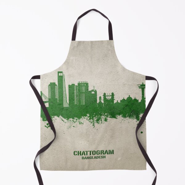 Item preview, Chattogram Bangladesh Skyline designed and sold by ArtPrints.