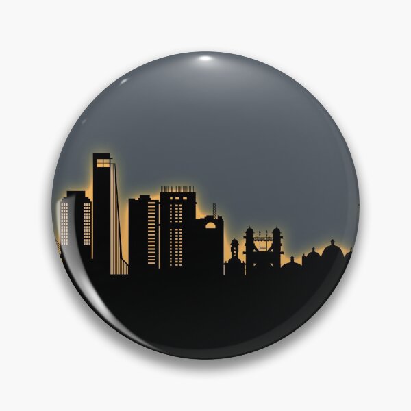 Item preview, Chattogram Bangladesh Skyline designed and sold by ArtPrints.