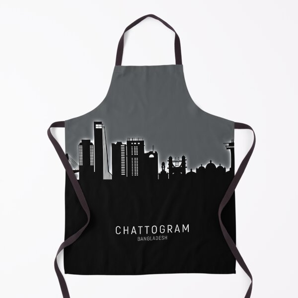 Item preview, Chattogram Bangladesh Skyline designed and sold by ArtPrints.