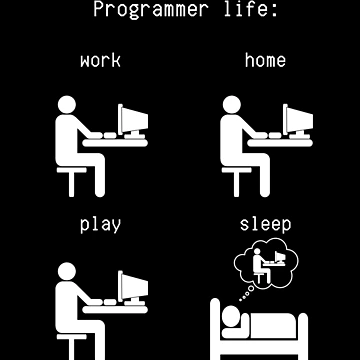 Artwork thumbnail, Programmer Life by LiToDesignCo