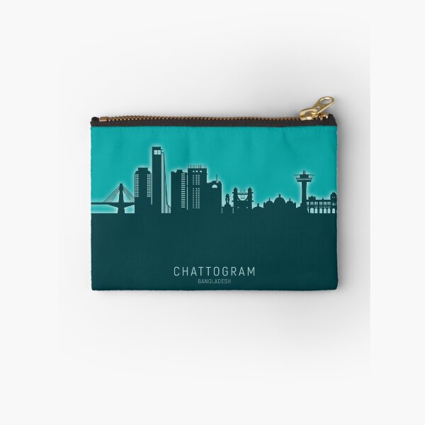 Item preview, Chattogram Bangladesh Skyline designed and sold by ArtPrints.