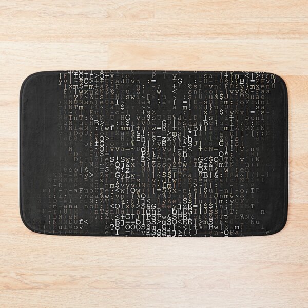 Item preview, Tabby Cat made of letters and symbols designed and sold by magicbyrc.