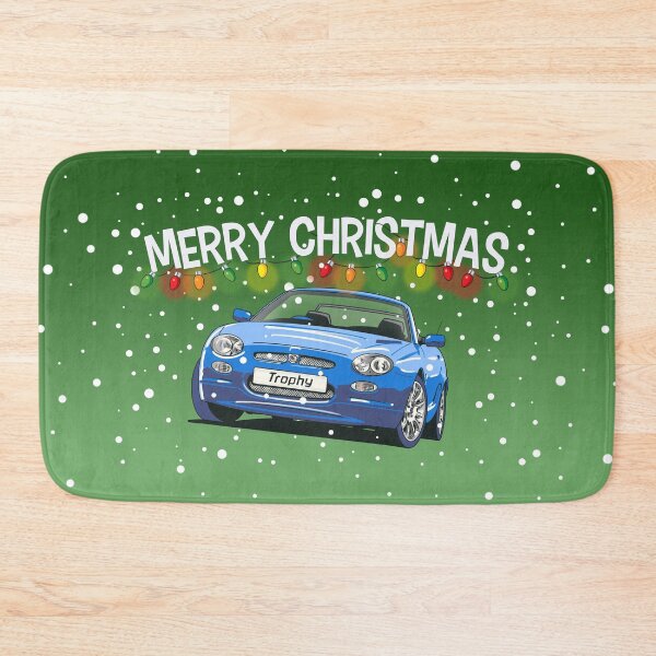 Item preview, Blue MGF Trophy Car Christmas Card designed and sold by Webazoot Industries - Car Art.