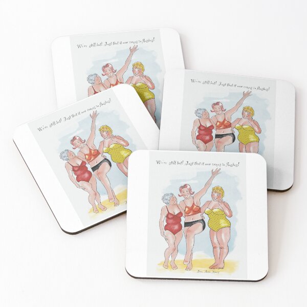Item preview, Cheeky ladies Joan, Anne and Nancy designed and sold by Jan Strange.