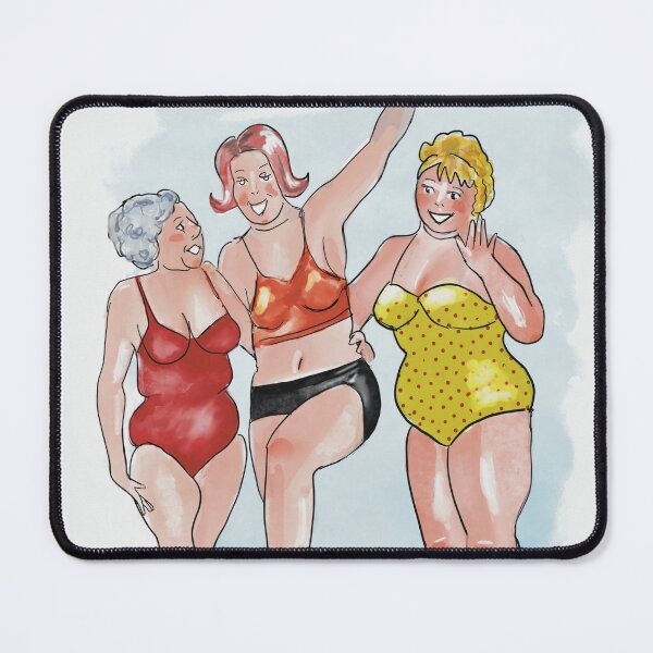 Item preview, Cheeky ladies Joan, Anne and Nancy designed and sold by Jan Strange.
