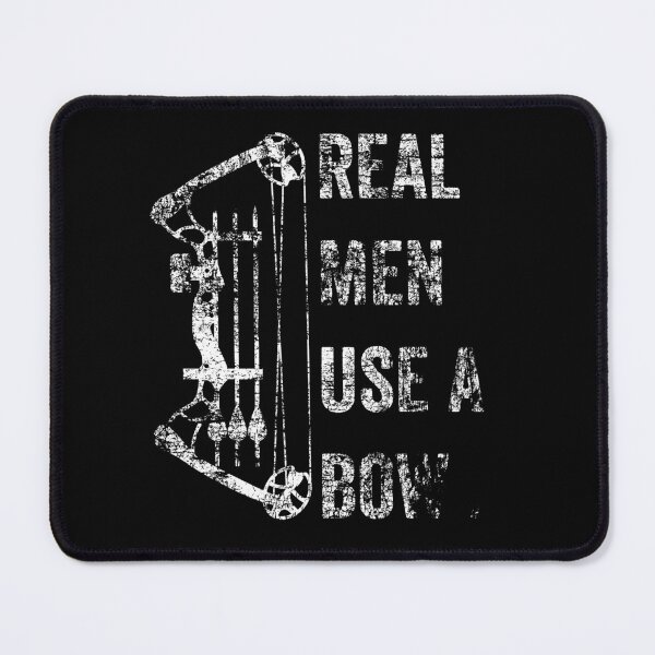Item preview, Real man use a bow - Bow Deer Hunting Archery Gifts  designed and sold by QUEEN-WIVER.