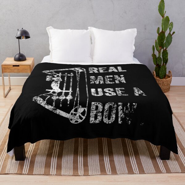 Item preview, Real man use a bow - Bow Deer Hunting Archery Gifts designed and sold by QUEEN-WIVER.