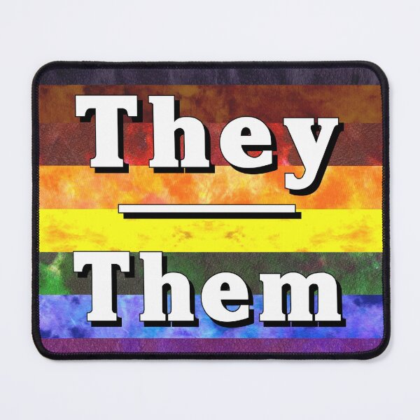 Item preview, They-Them Pronouns: Inclusive designed and sold by TigerTorreArt.