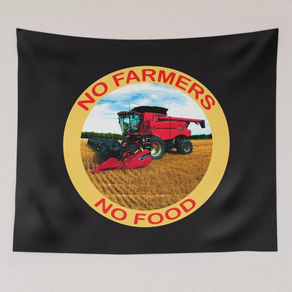 Item preview, No farmers, no food us combine designed and sold by marosi.