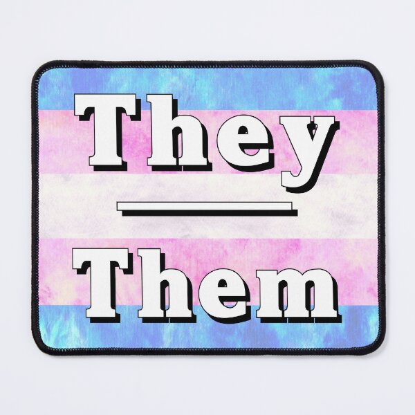 Item preview, They-Them Pronouns: Trans Pride designed and sold by TigerTorreArt.