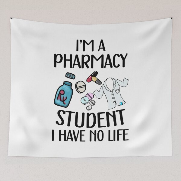 Item preview, I'm a pharmacy student I have no life pharmacist student graduation  designed and sold by Majesticoo.