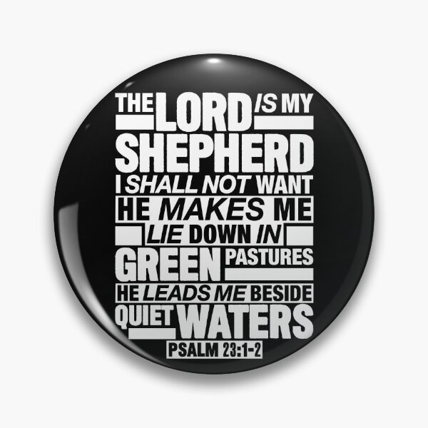Item preview, Psalm 23:1-2 The Lord Is My Shepherd designed and sold by plushism.