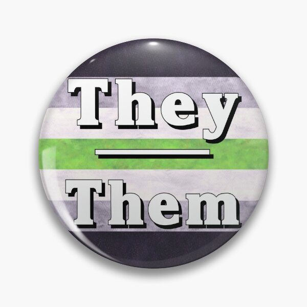 Item preview, They-Them Pronouns: Agender designed and sold by TigerTorreArt.