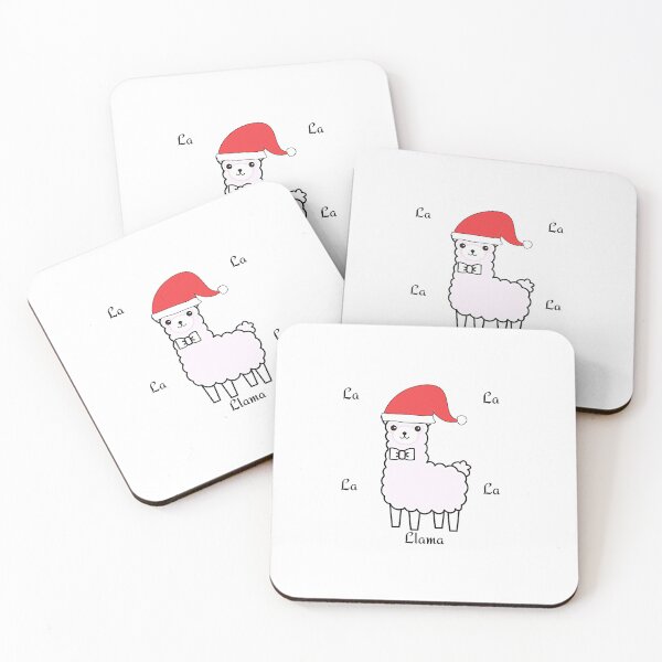Item preview, Christmas Llama in Santa's Hat designed and sold by AmandaSteel41.