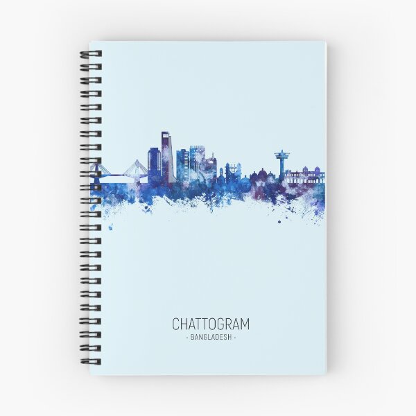 Item preview, Chattogram Bangladesh Skyline designed and sold by ArtPrints.