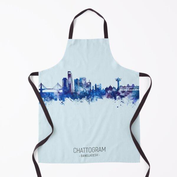 Item preview, Chattogram Bangladesh Skyline designed and sold by ArtPrints.