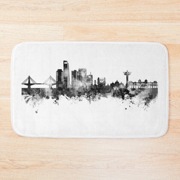 Item preview, Chattogram Bangladesh Skyline designed and sold by ArtPrints.