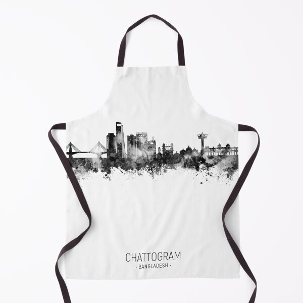 Item preview, Chattogram Bangladesh Skyline designed and sold by ArtPrints.