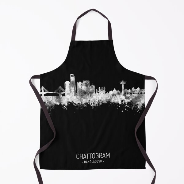Item preview, Chattogram Bangladesh Skyline designed and sold by ArtPrints.