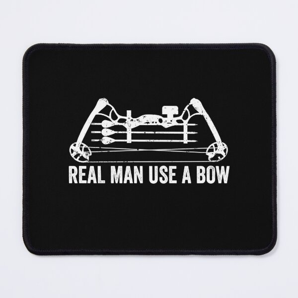Item preview, Real man use a bow - Bow Deer Hunting Archery Gifts  designed and sold by QUEEN-WIVER.