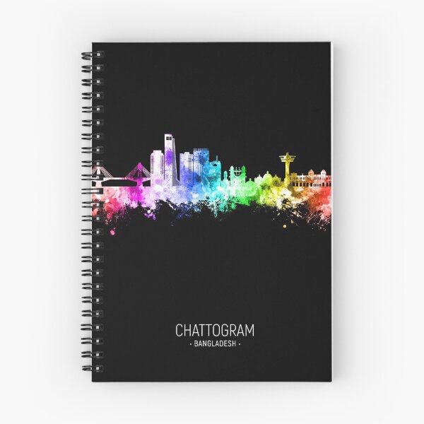 Item preview, Chattogram Bangladesh Skyline designed and sold by ArtPrints.