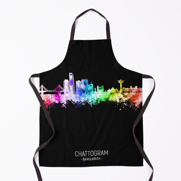 Item preview, Chattogram Bangladesh Skyline designed and sold by ArtPrints.