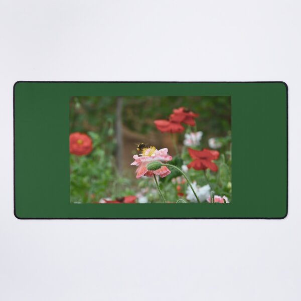 Item preview, Bumble Bee Landing On A Poppy designed and sold by thelemmingface.