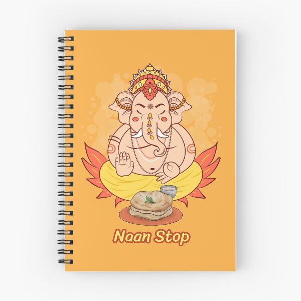 Item preview, Naan Stop. Funny Naan Bread Ganesh Elephant Indian Food Lover designed and sold by Rebel-Design.