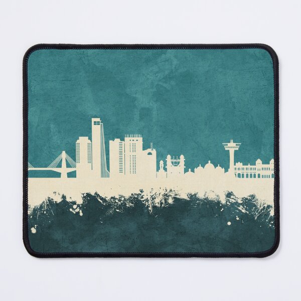 Item preview, Chattogram Bangladesh Skyline designed and sold by ArtPrints.