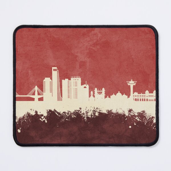 Item preview, Chattogram Bangladesh Skyline designed and sold by ArtPrints.