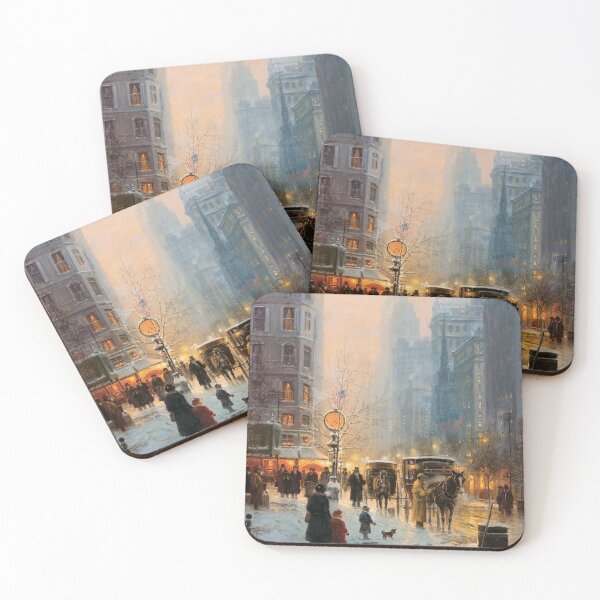 Item preview, Evening on the Avenue designed and sold by Sofia-Draws.