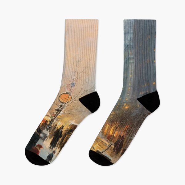 Item preview, Evening on the Avenue designed and sold by Sofia-Draws.