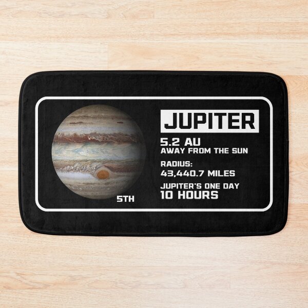 Item preview, Planet Jupiter's information -  Gas giant with a mass  designed and sold by tpMinimalist.