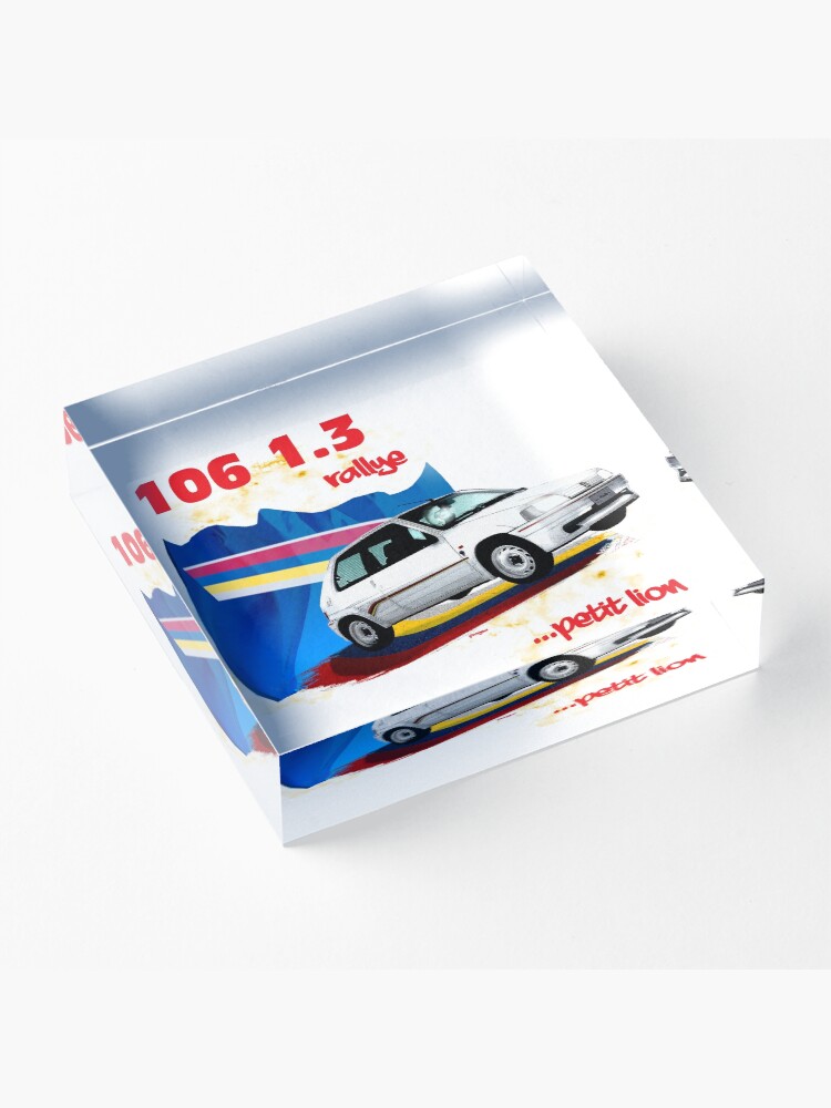 Alternate view of 106 1.3 rallye... petit lion Acrylic Block