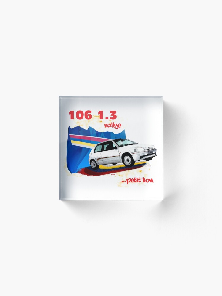 Alternate view of 106 1.3 rallye... petit lion Acrylic Block