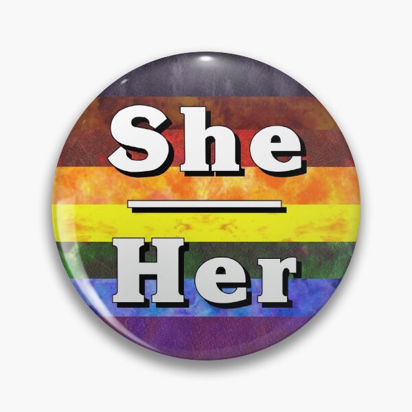 Item preview, She-Her Pronouns: Inclusive designed and sold by TigerTorreArt.