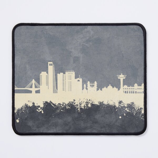 Item preview, Chattogram Bangladesh Skyline designed and sold by ArtPrints.