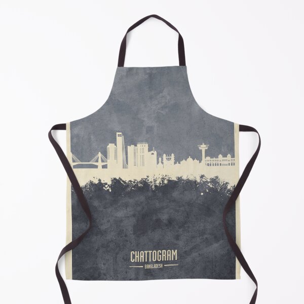 Item preview, Chattogram Bangladesh Skyline designed and sold by ArtPrints.