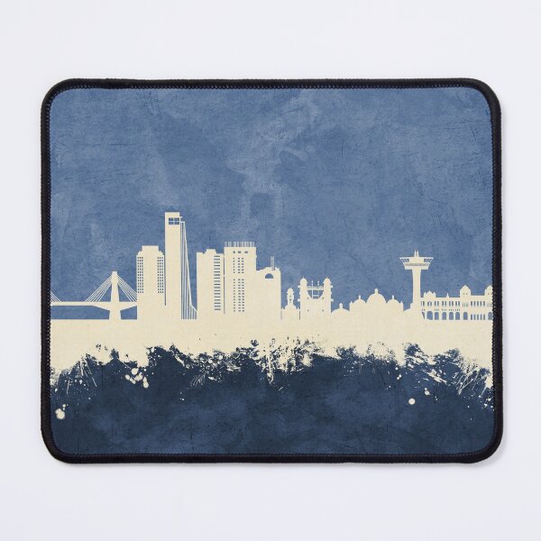 Item preview, Chattogram Bangladesh Skyline designed and sold by ArtPrints.