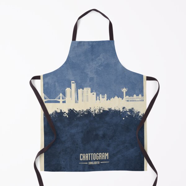 Item preview, Chattogram Bangladesh Skyline designed and sold by ArtPrints.