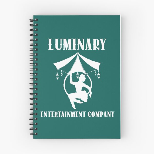 Item preview, Luminary Entertainment Company Logo - White designed and sold by Lydia Gallup.